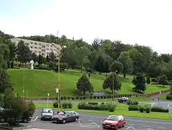 A park in Meziboří