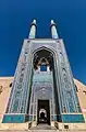The grand iwan of the mosque.