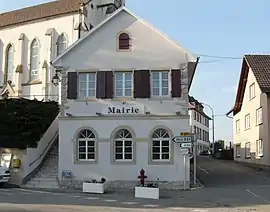 The town hall in Michelbach-le-Haut