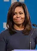 Michelle Obama(2009–2017)Born (1964-01-17)January 17, 1964(age 59&nbsp;years, 121&nbsp;days)
