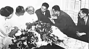 Hare Krishna Konar and Puchalapalli Sundarayya . (In a Conference with Chinese Communist Party in Beijing, China).