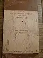 1923 Romanian memorial to Bishop Micu-Klein.