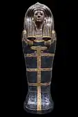 The outer anthropoid coffin of Kha