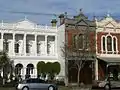 Victorian terrace houses in Middle Park