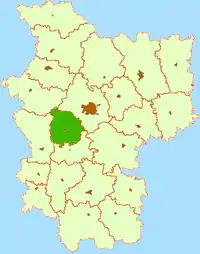 Location of Dzyarzhynsk District