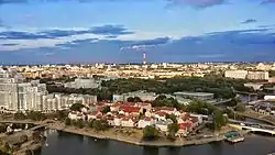 Skyline of Minsk