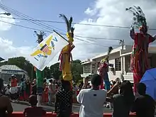 A Moko jumbie.
