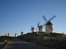 Image 24Tower mills in Consuegra, Spain (from Windmill)