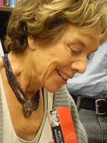 Haskell at a book signing in 2013