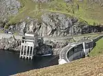 Monar dam and intake
