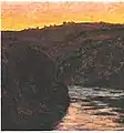 Claude Monet, Creuse Valley at Sundown