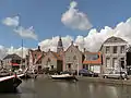 View to the port
