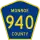 County Road 940 marker