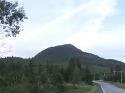 Mount Adstock near Saint-Daniel.
