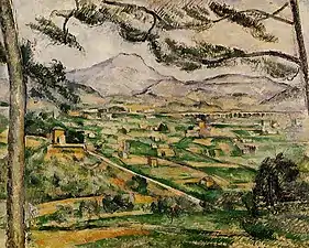 Paul Cézanne, Mont Sainte-Victoire with Large Pine, 1886-1887