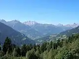 View into the valley