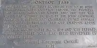 Convict plaque