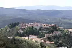 Panorama of Monterotondo Marittimo