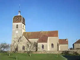 The church in Montholier