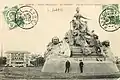 L'ancien monument de la République (The monument of the republic), built in the front of Governor-General of Indochina