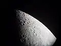 Moon surface through the 40&nbsp;cm Meade