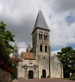 The abbey of Morienval