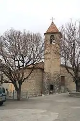 The church in Moriez