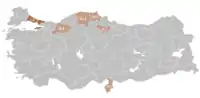 Armenian speakers 1965