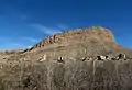 The view of the mountain Ol in Naraq, Delijan County