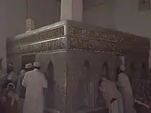 Mausoleum of the Queen inside the Mosque