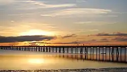 The 3.8-kilometre-long (2.4&nbsp;mi) Mozambique Island Bridge