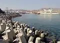 Image 21Muscat Port - The Sultan's Yacht can be seen anchored at the Port. (from Tourism in Oman)