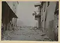 Mt. Pelee- (View of street next to Caminade's store, St. Pierre, Martinique) (4544943822)