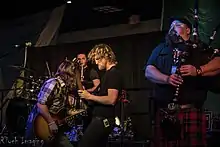 Mudmen performing in 2016.