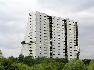 Ruin of Daryal-UM radar in Mukachevo, Ukraine (2003)