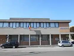 Town hall.