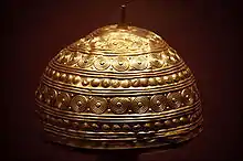 Gold Casco de Leiro, Galicia (Spain), 1400-1300 BC