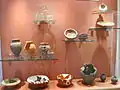 Roman glass, brooches, and pottery finds
