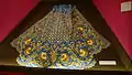 A precious mantle of Our Lady of Manaoag at the shrine museum, c. 1870.