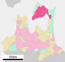 Location of Mutsu