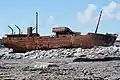 MV Plassy shipwreck, June 2010