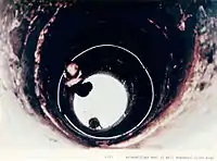 The corpse of Mr Truong Tho (72) thrown down a well