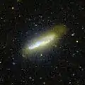 Galaxy NGC 4605 from GALEX