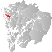 Meland within Hordaland