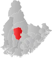 Åseral within Agder