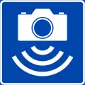 Speed limit enforced by automatic camera