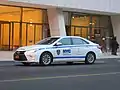 A NYC DHS Police Toyota Camry.