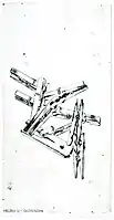 Kiss III Gruppensex, drypoint, 34x17,5 cm, 1992,