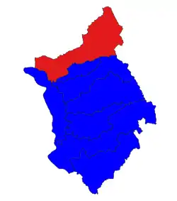 Location in Thayarwaddy district
