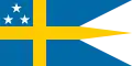 Admiral/General command flag (3 stars)(1905–1972)